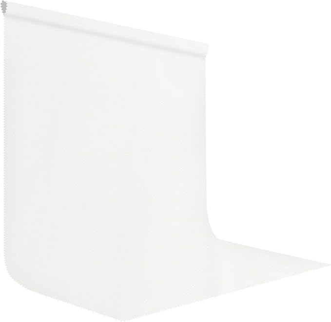 White Portrait Backdrop 8x10ft Zoom Meeting, Game Live Steaming and Photo Studio Shooting Props