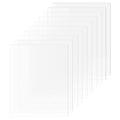 Clear Acrylic Place Card for Wedding 5"x7" Table Number Rack DIY Blank Sign Guest Book Menu List Signs Welcome Signs 10 Pack (5"x7" 10 Pack)