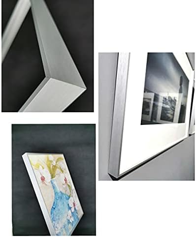 diy 16x20in metal canvas floater frame art painting, side view