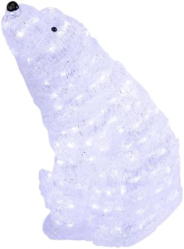 northlight 18.5" led lighted commercial grade acrylic polar, package contents