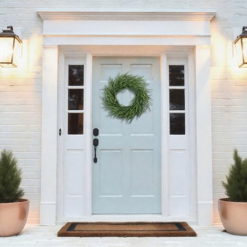 26 inch pine wreath christmas wreaths for front, front angle view