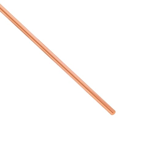 12 Gauge/ 2.0 mm 49 Feet 1 Pound 99.9% Dead Soft Copper Wire for Electroculture Gardening, Jewelry Making, Beading, Science Projects, DIY Artwork