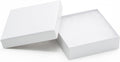Magicool Hanger Magicool 20 Pack 3.5x3.5x1 Inch Cardboard Jewelry box Necklaces,Bracelets,Earrings,Small Gift Packaging,Jewelry Gift Boxes Lids Filled Cotton(White), 3.5x3.5x1 Inch (Pack of 20)