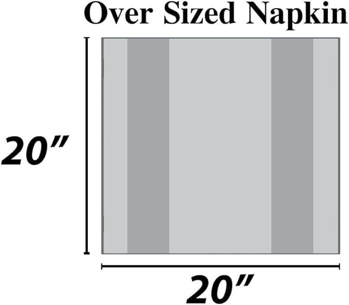 Urban Villa Fall Leaves Print Set of 12 Dinner Napkins (20X20 Inches) 100% Cotton Premium Quality Thanks Giving Over Sized Harvest Cloth Napkins with Mitered Corners Ultra Soft Durable Hotel Quality
