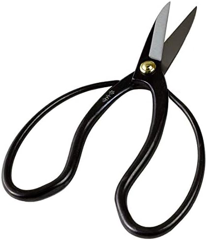 Wazakura Traditional Bonsai Scissors 7in, Carbon Steel Pruning Shears