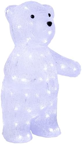 northlight 17" pre-lit acrylic polar bear display decoration-white, package contents