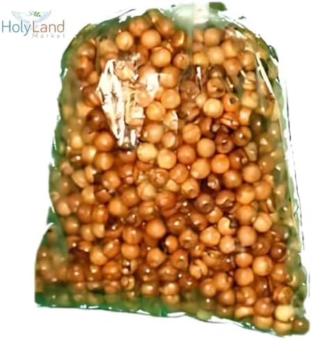 holy land market olive wood beads 8mm 1000, front angle view