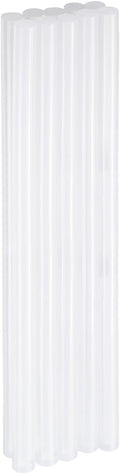 HARFINGTON 10pcs Hot Glue Sticks 0.43" Dia x 11.81" Long EVA Mini Hot Melt Adhesive Glue Stick for Hot Melt Gun Wood Plastic Glass Flowers Fabrics Foam, Clear