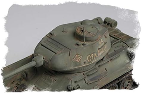hobby boss russian t-34/85 tank model 1944 with showing dimensions