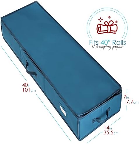 hearth & harbor wrapping paper storage container, package contents