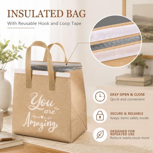 didaey 72 pcs employee appreciation gift bags bulk shown in use