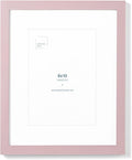 Opposite Wall - 8x10 in - Real Wood Pink Picture Frame - Lightweight, Versatile & Shatterproof - Wall Hanging & Tabletop Photo Frame - Office, Gallery & Home Decor