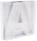 12" Fillable Cardboard Letter Charcuterie Gift Cupcake Box With Cover Sweets Packaging (A)
