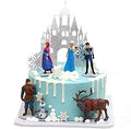 Frozen cake topper Figures Set 6Pcs Frozen cake decorations for Frozen party supplier birthday