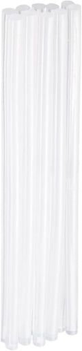 HARFINGTON 10pcs Hot Glue Sticks 0.28" Dia x 7.48" Long EVA Mini Hot Melt Adhesive Glue Stick for Hot Melt Gun Wood Plastic Glass Flowers Fabrics Foam, Clear