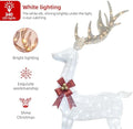 hoyechi 6.5 ft oversized christmas decorations outdoor lighted shown in use