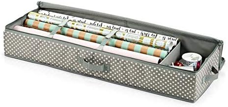 Zeller Gift Wrapping Paper Organizer – Polyester
