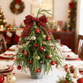 hiptree 2ft pre-lit real touch norfolk mini christmas, main product view