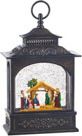 Raz Imports 11" Nativity Lighted Water Lantern