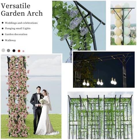 flat top garden arch trellis 11ft x 9ft on a desk or shelf