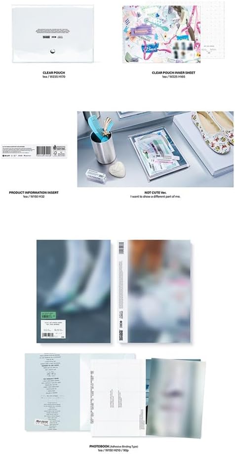 ILLIT [1st Single Album NOT CUTE ANYMORE](NOT CUTE VER.) + 3 Extra Photocards...