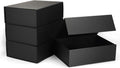 spepla 12x9x4 black gift boxes with lids, magnetic, main product view
