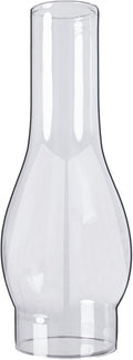 Oil Lamp Chimney 3 Inch Base by 10 Inch Height Kerosene Lamp Shade Tall Hurricane Lamp Glass Replacement Chimney for Oil and Kerosene Style Lamps, White