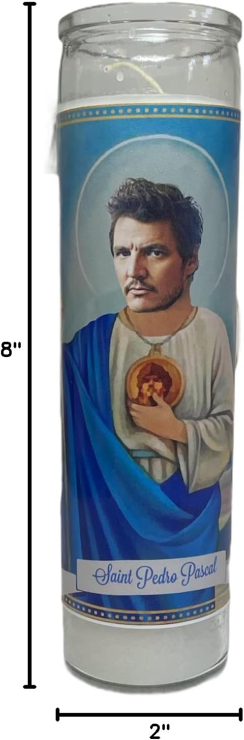 Pedro Pascal Devotional Prayer Saint Candle
