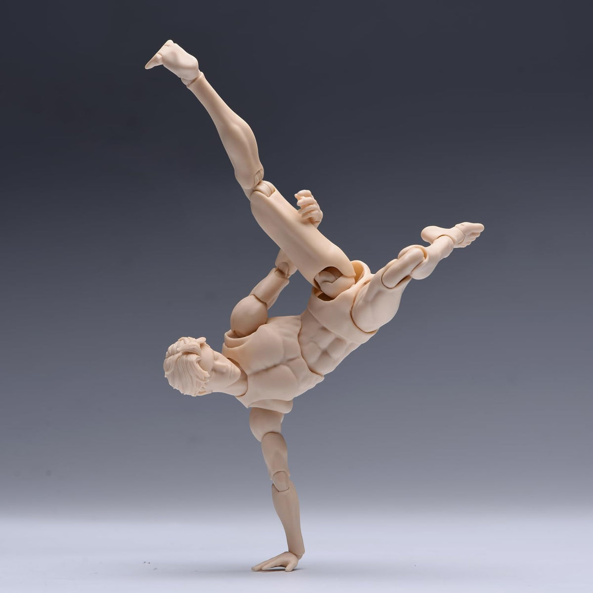 fremego 1/12 scale male action figure,6inch flexible thin, side view