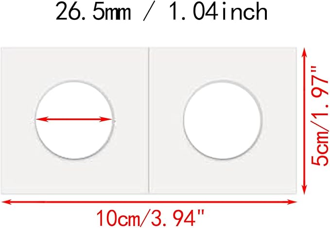 200 PCS Premium Cardboard Coin Flips 2 x 2 inch Coin Collection Supplies for Small Dollar, Mylar Coin Flips Coin Holders for Collectors (Small Dollar Coin Flips)