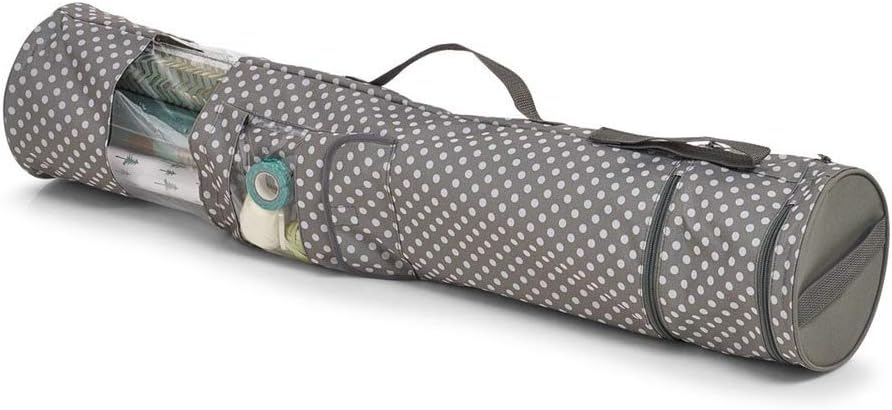 Zeller Gift Wrap Paper Organizer, Grey