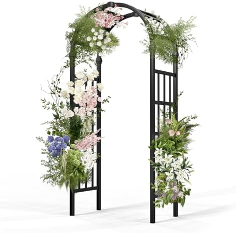 vingli vinyl garden arbor, pvc wedding arch for, view 9