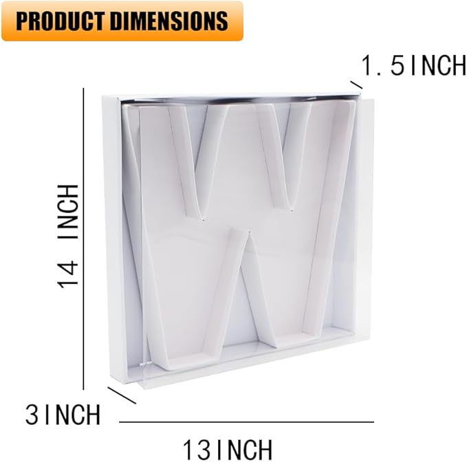 12" Fillable Cardboard Letter Charcuterie Gift Cupcake Box With Cover Sweets Packaging (W)