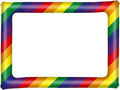 Merrimax - Inflatable Rainbow Picture Frames for Photo Booth - Fun Photo and Props for Pride Party, Birthday and Holiday Decorations Outdoor - Selfie Favors for Memories and Experiences