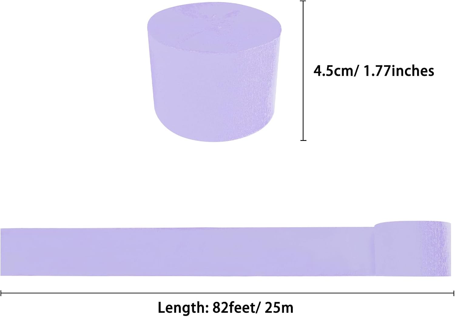 8 Rolls in 4 Colors Gradient Purple Party Crepe Paper Streamer, 8 Pieces 82 feet Streamets Party Decorations Party Supplies for Mermaid Under the Sea Ocean Party Birthday Baby Shower Graduation