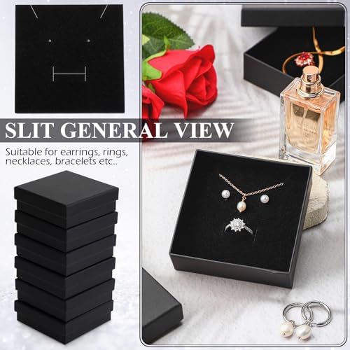 batiyeer 36 pcs jewelry gift boxes bulk, black, package contents