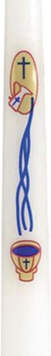 Will & Baumer 1 X Candle - Baptismal - My Baptism - Taper - 7/8 x 10