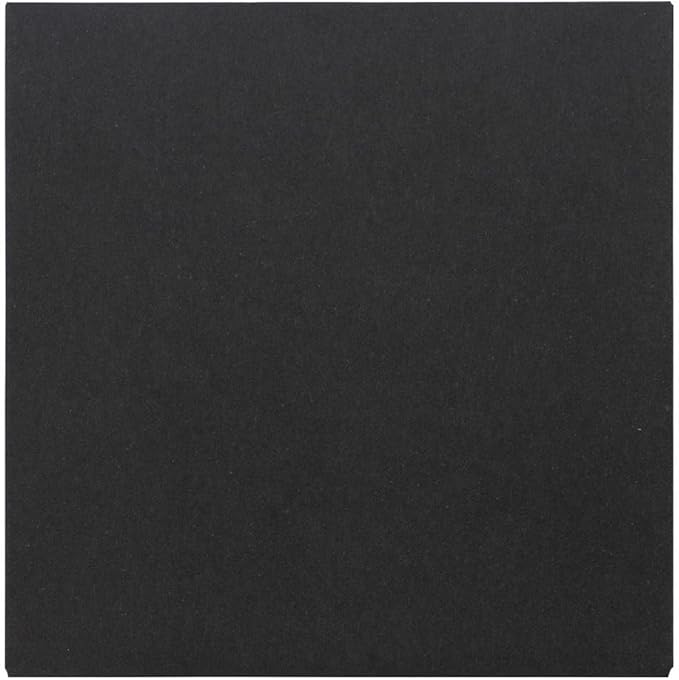 LUXPaper Square Invitation Envelopes | Peel & Press | 3 1/4" x 3 1/4" | Midnight Black | 80lb. Text | 50 Qty