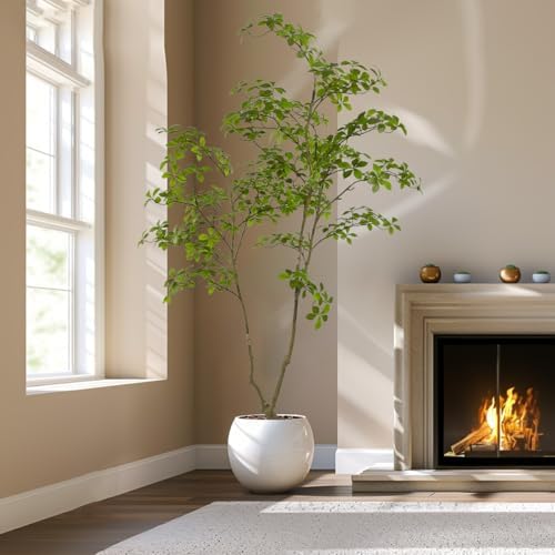 afand artificial gardenia tree,6ft（1pack） tall fake plants artificial, view 9