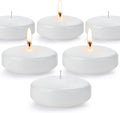 White Floating Candles-3 Inch Unscented Dripless Wax 13-15 Hours Burning,36 Pack for Centerpieces Floating Candles, for Cylindrical Vases, Swimming Pool,Restaurant,Wedding,Party Decoration