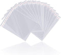 LonlyEagle 200 Pcs 5-1/2'' x 7-1/2'' Self Sealing Cellophane Bags，Clear Cellophane Cello Bags，Fit 5 X 7 Inch Cards Photos，A6 A7 Envelopes Candy，Self Adhesive for Packaging Gifts,Cookies