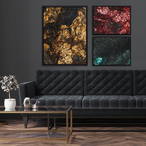 pixy canvas 24x30 inch floater frame for canvas, close-up detail