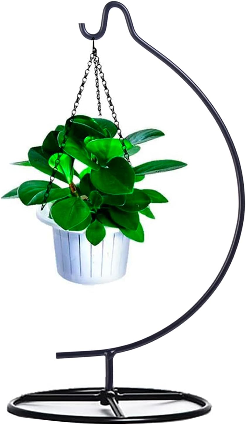 Ornament Display Stand, Holder Ornament Hanger Stands Glass Ball Ornament Holder Ornament Stands for Hanging Plants, Hanging Terrarium Stand for Christmas Wedding Ornament, Home Office Decor