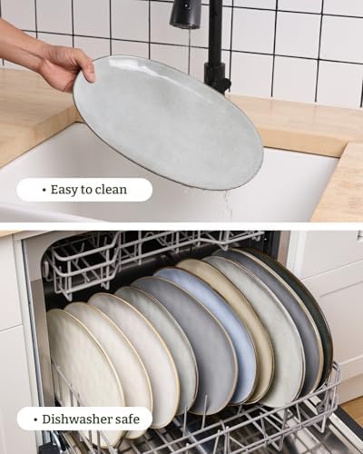 famiware serving platters set of 3 sizes on a desk or shelf