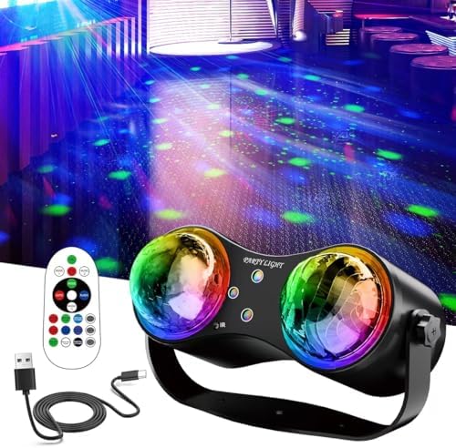 Party Disco Strobe Ocean Star Projector Light with Red/Green LED