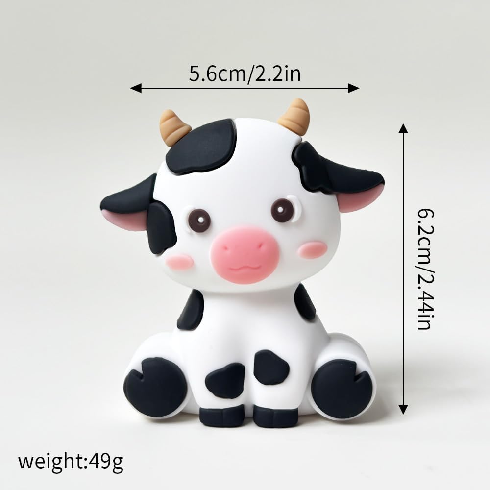 Farm Animal Cake Toppers 15PCS Animal Cake Toppers Include Cute Cow,Chicken,Horse,Pig,sheep,Farm Birthday Decorations.