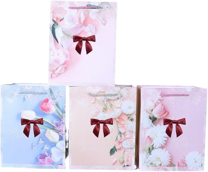 2.5" Hgzgch Burgundy Satin Ribbon Bow for Gift Wrapping, Premade Bows for Crafts, Cake, Party Favors, Handmade Bows with Double-Sided Tape, Self Adhesive Bows for Presents, Treats, Christmas - 50pcs