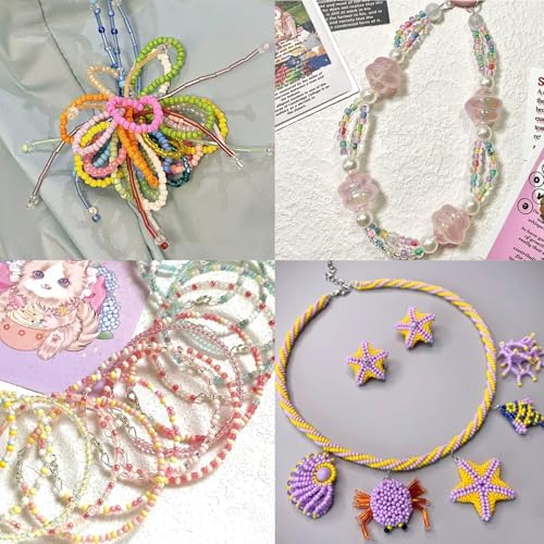 eutenghao 81600pcs glass seed beads craft beads 6/0,8/0,12/0, view 10