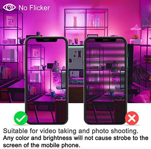 LED Flood Light Outdoor 800W Equivalent 8000LM Smart RGB Landscape Lighting