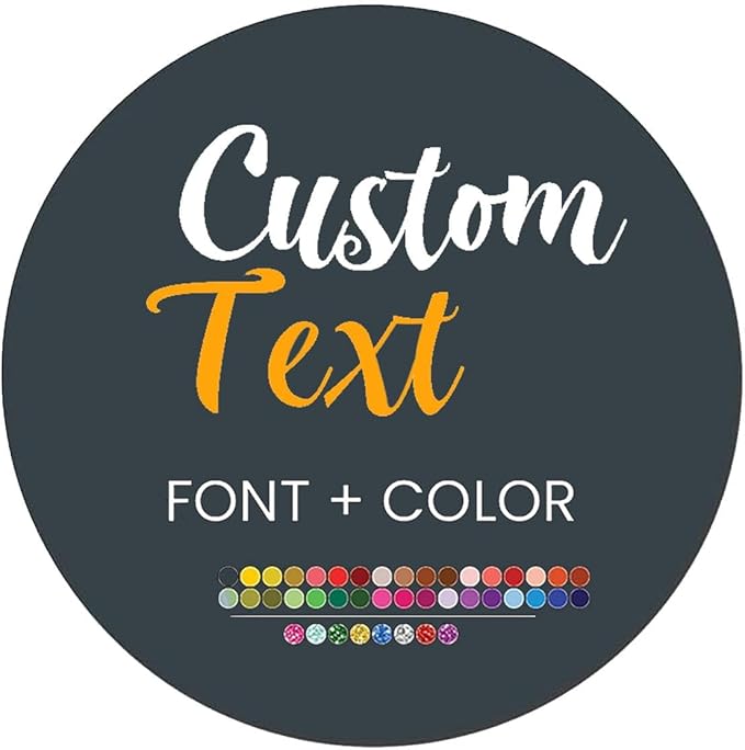 Custom Stickers for Weddings, Birthdays & Businesses - Personalized Labels with Your Logo - Waterproof, Fade and Heat Resistant - Pack of 100-1000 (Custom Text, 3 Inch)